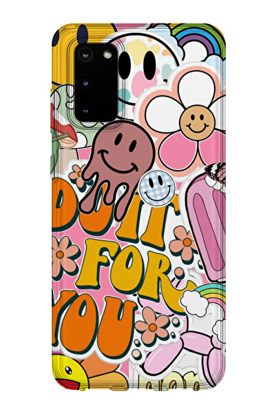 lelia حافظة هاتف شفافة مطبوعة متوافقة مع هاتف سامسونج جالاكسي S20 FE |   مجمو...