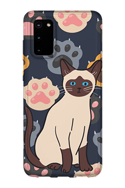 lelia حافظة هاتف شفافة مطبوعة متوافقة مع هاتف سامسونج جالاكسي S20 FE |   المج...