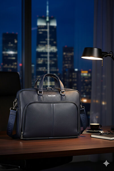 Pierre Cardin 01Pc001116 Unisex Briefcase & Laptop Compatible Shoulder Strap ...