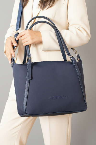 Just Polo Women's 4-Compartment Large Size Casual Long Strap Hand & Shoulder ...