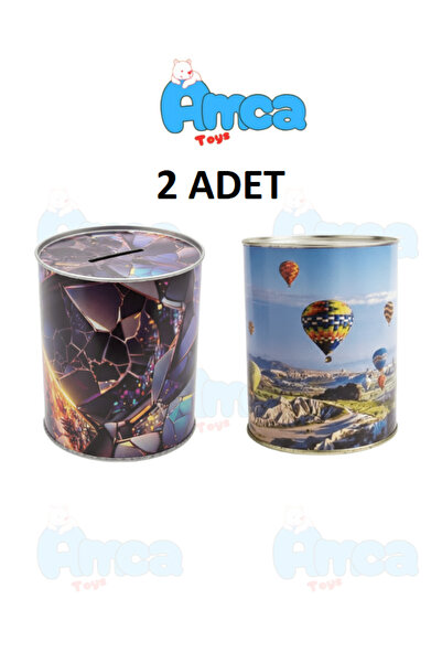 Amca Toys 2 bucăți pușculițe metalice gigantice, care nu se deschid, imprimat...