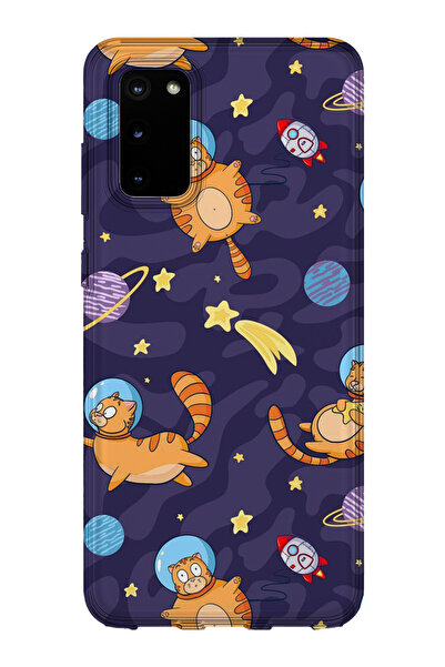 lelia حافظة هاتف شفافة مطبوعة متوافقة مع هاتف سامسونج جالاكسي S20 FE |   المج...