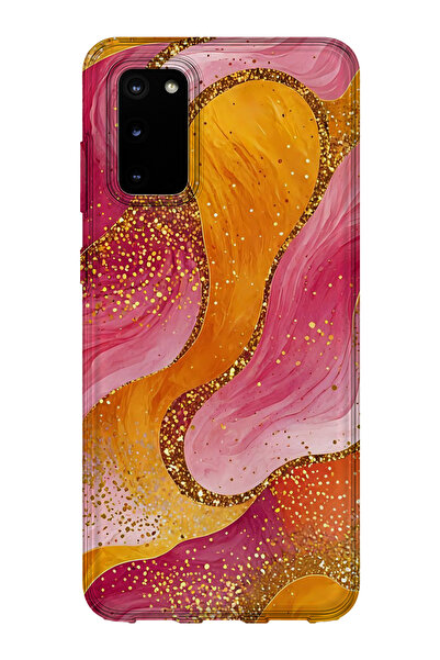 lelia حافظة هاتف شفافة مطبوعة متوافقة مع هاتف سامسونج جالاكسي S20 FE |   مجمو...