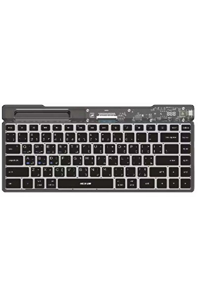 Green Lion Transparent Keyboard Scissor Foot Structure with Phone Cradle