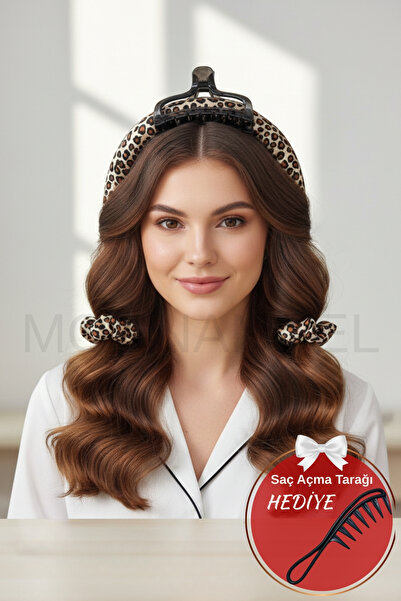 monangel Women's Heatless Hair Styling Set Hair Curler (Hair Comb with Gift)