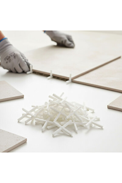 PROCART PRO cross-type spacers for ceramic tiles, 1.5 mm, set of 100 pieces