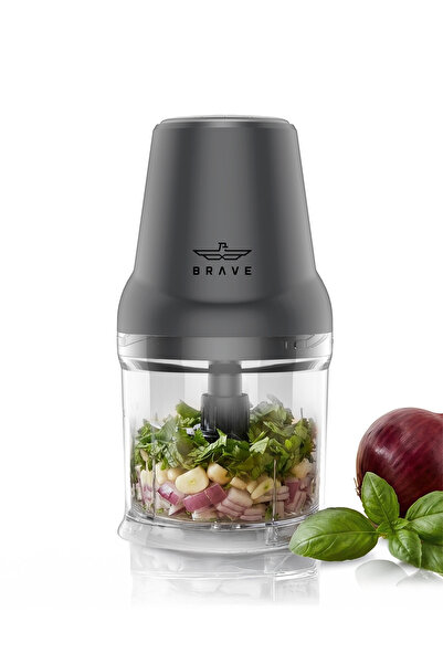 Brave Mini Electric Food Chopper 500ml BFC-01 | Vegetable Cutter, Meat Grinde...