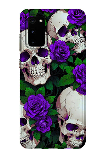 lelia حافظة هاتف شفافة مطبوعة متوافقة مع هاتف سامسونج جالاكسي S20 FE |   المج...