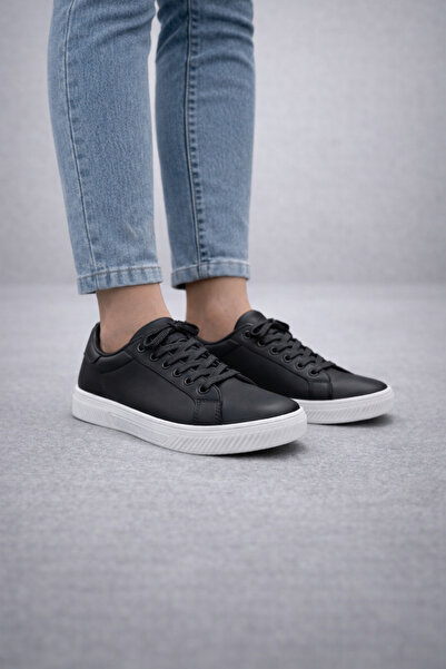 BayBayan Dnevne ženske sportske cipele Patike sa vezicama, udobne Lagan sa de...