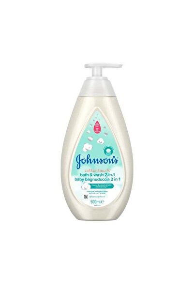 Johnson 's Baby 2-in-1 Wash and Shampoo (Cotton Touch) - 500 ml