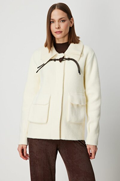 ON Felt Cardigan with Flap Pockets