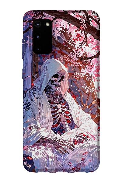 lelia حافظة هاتف شفافة متوافقة مع جالاكسي S20 لعام مطبوع |   المجموعة: دارك ف...