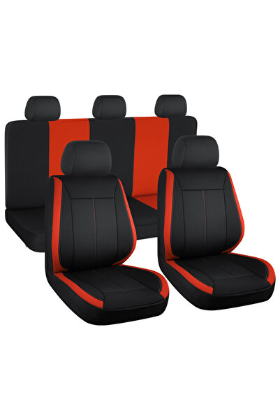 SMARTIC Smartic® car seat cover set, Vision, 11 pieces, airbag compatible, 3 ...