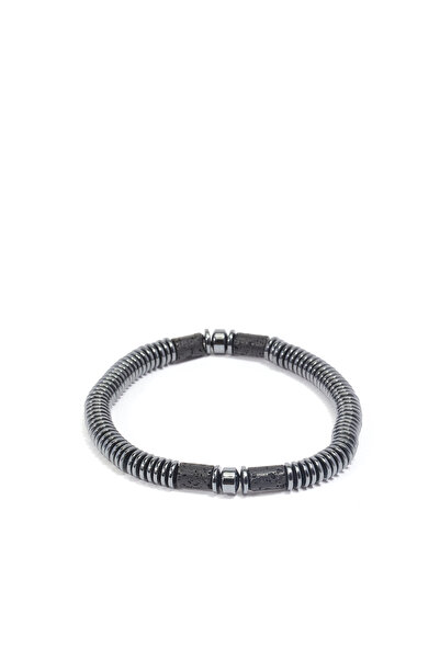 Network Erkek Hematit Bileklik