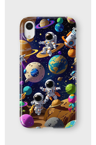 lelia حافظة هاتف شفافة مطبوعة متوافقة مع iPhone XR |   مجموعة كوزميك وِسبر سك...