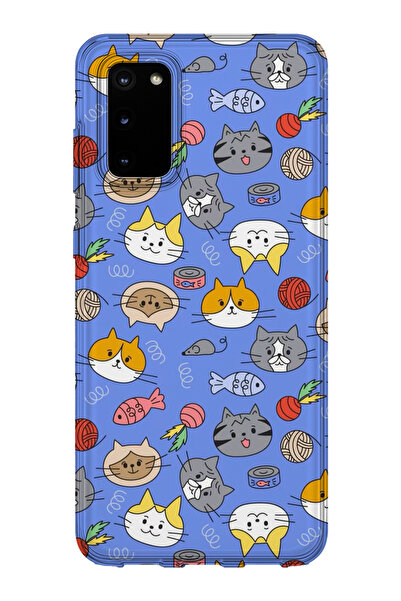 lelia حافظة هاتف شفافة مطبوعة متوافقة مع هاتف سامسونج جالاكسي S20 FE |   المج...