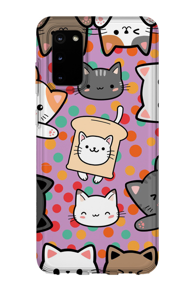 lelia حافظة هاتف شفافة مطبوعة متوافقة مع هاتف سامسونج جالاكسي S20 |   المجموع...