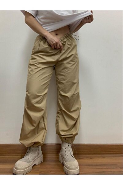 3S MODA Comfortable Fit Parachute Fabric Pants