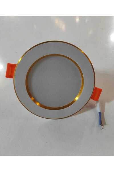 SORTİ 7W Sıva Altı 3 Renk LED Spot GOLD KASA