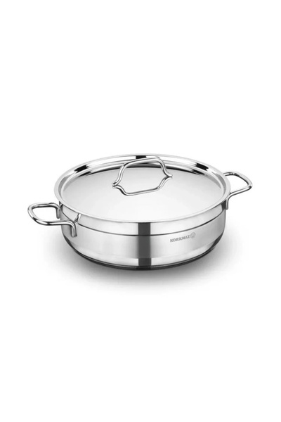 KORKMAZ A1030 Alfa Derin Çelik Tencere 30x10 cm