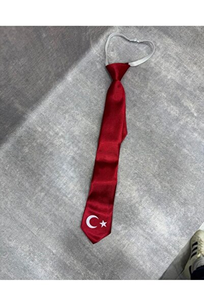 Yuchicly ربطة عنق للأطفال بنمط العلم التركي - تصميم مرن