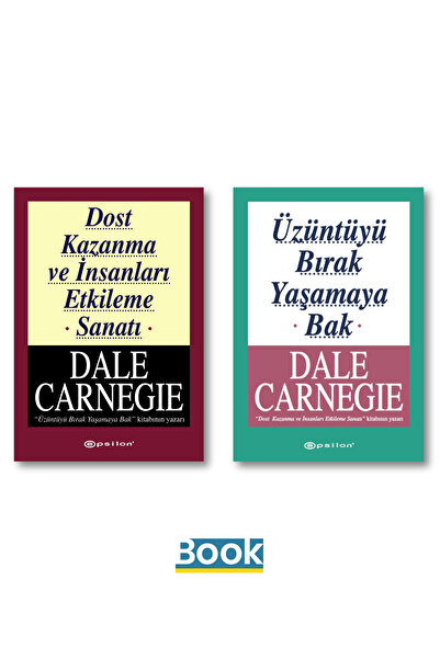 Epsilon Yayınevi Dale Carnegie Kitap Seti / Dost Kazanma ve İnsanları Etkilem...