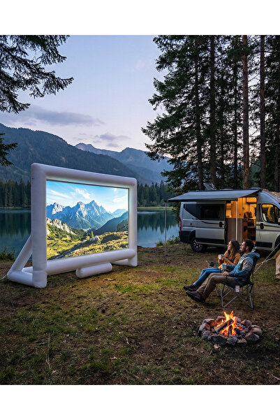 SKYVIEW Max Şişme Yansıtma Ekranı 288 inç