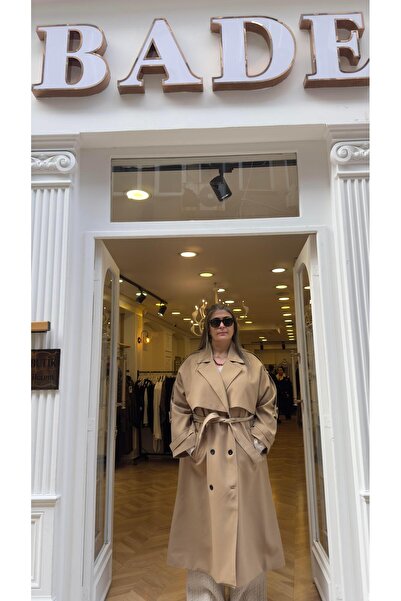 Bade Butik Safari Oversize Lined Soft Aren Trench