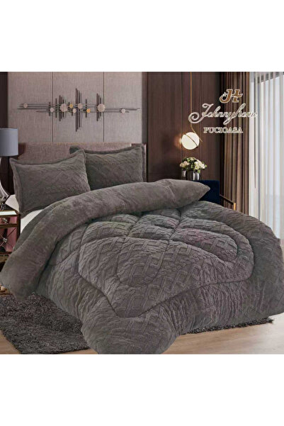 trendyhome Quilt Set + 2 Pillowcases, Cocolino