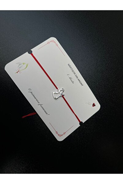 eboxluxury Silver martisor, Angel model