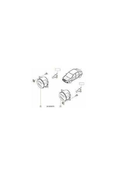 Renault PROIECTOR CEATA LOG. FACELIFT Logan/Dokker/Jogger/Stepway