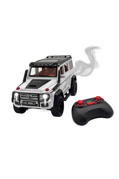 OEM Mercedes G-Class Metal Remote Control Car, 23 cm, Smoke, Opening Doors, H...