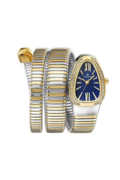 Louis Nice Women's Two-Tone Silver Watch