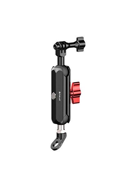 PULUZ PU3210 Βάση κάμερας μοτοσικλέτας για κάμερες σπορ, περιστροφή 360°, μαύρο