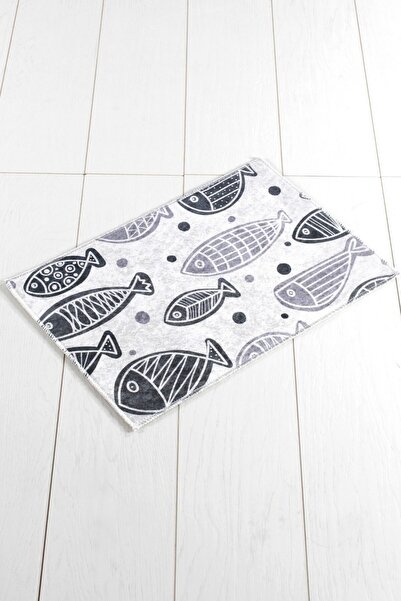 Lenjerii Deosebite Covoras baie 40x60 cm, Alessia Home, Fish DJT