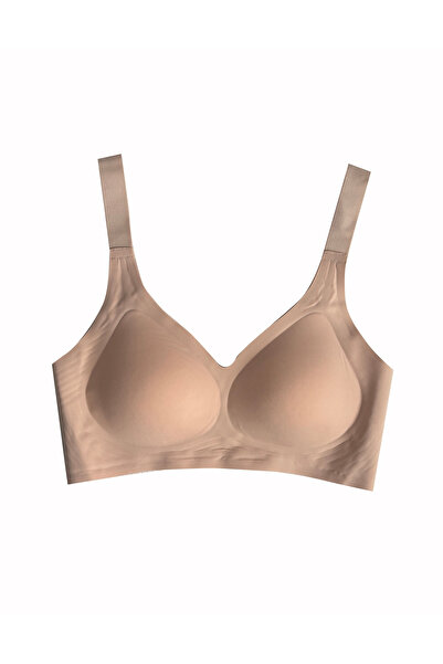 ALYA UNDERWEAR Women's Ultra Comfortable Molded Thick Strap Laser Cut Invisib...