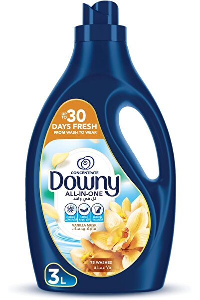 downy Fabric Softener Concentrate with Vanilla and Musk Scent, 3 Liters