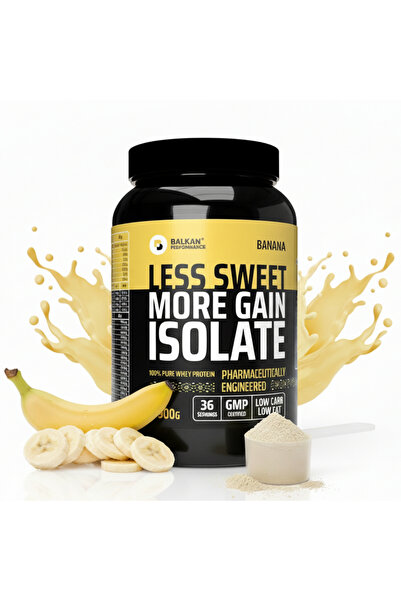 Balkan Pharmaceuticals Proteine din zer 100% Whey Protein Isolate, 900 g, nu ...