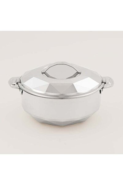 Generic Maxima stainless steel hot pot 3.5L, silver