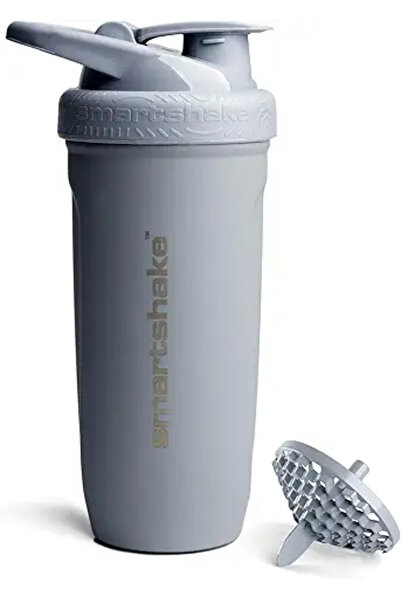 SMART SHAKE زجاجة خلط البروتين سمارت شيك ريفورس المصنوعة من الفولاذ المقاوم ل...