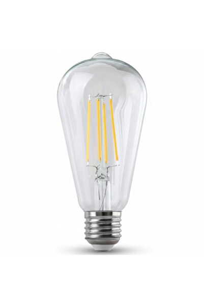 Helios 8W Rustik Ampul Armut - ST64 (HS 2100