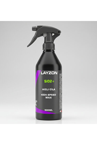 LAYZON Hızlı Cila/500ml/Seramik Katkılı/Nano Cila/SiO2+