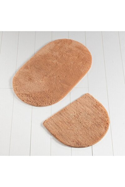 Lenjerii Deosebite Set 2 covorase baie , Alessia Home, Colors of Oval Orange