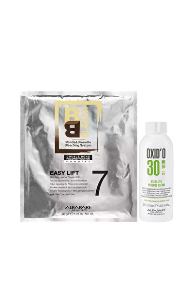 Alfaparf Pachet pentru decolorare păr 2, Pudră 50gr 7 tonuri + Oxidant crema ...