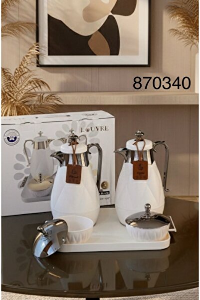 Louvre Thermos set with tray and two trays