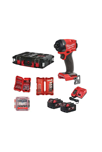 Milwaukee M18FID3100P-502P Set masina de insurubat cu 2 acumulatori 5Ah, inca...