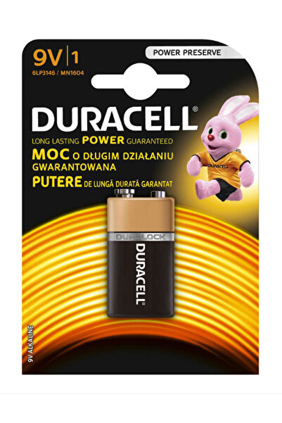 Duracell Alkaline Battery 9V