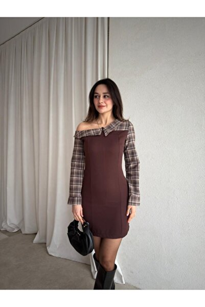 FMN Collection Women's Series Body-Hugging Design Premium Cute Mini Dress wit...