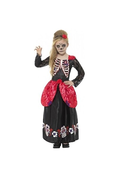 Smiffys Day of the Dead Costume 7-9 years