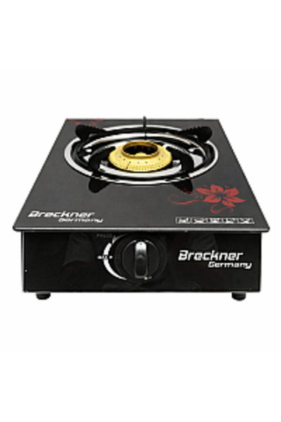 Breckner Aragaz plita cu un arzator din fonta 3KW, sticla securizata, 400x300...